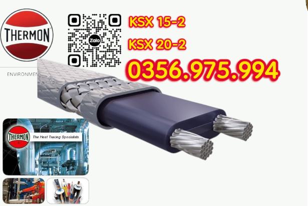 dây gia nhiệt thermon, htsx 20-2 oj, bsx 10 -2 foj, ksx 15-2 oj, Electric heat tracing, Self Regulaing Heating Cables Thermon, Heat Trace, Heat tracing, dây điện trở nhiệt, cáp sấy, cáp sưởi,