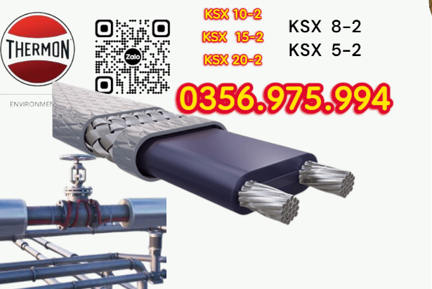 dây gia nhiệt thermon, htsx 20-2 oj, bsx 10 -2 foj, ksx 15-2 oj, Electric heat tracing, Self Regulaing Heating Cables Thermon, Heat Trace, Heat tracing, dây điện trở nhiệt, cáp sấy, cáp sưởi,