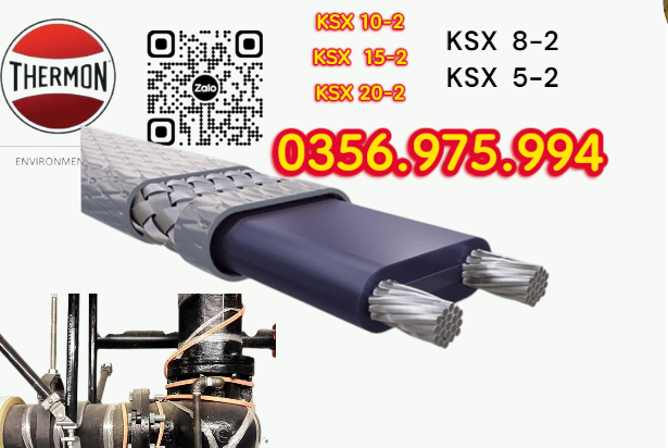 dây gia nhiệt thermon, htsx 20-2 oj, bsx 10 -2 foj, ksx 15-2 oj, Electric heat tracing, Self Regulaing Heating Cables Thermon, Heat Trace, Heat tracing, dây điện trở nhiệt, cáp sấy, cáp sưởi,