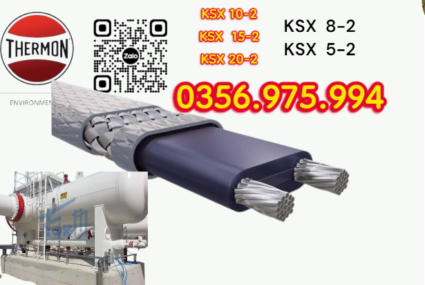 dây gia nhiệt thermon, htsx 20-2 oj, bsx 10 -2 foj, ksx 15-2 oj, Electric heat tracing, Self Regulaing Heating Cables Thermon, Heat Trace, Heat tracing, dây điện trở nhiệt, cáp sấy, cáp sưởi,