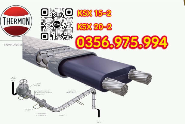dây gia nhiệt thermon, htsx 20-2 oj, bsx 10 -2 foj, ksx 15-2 oj, Electric heat tracing, Self Regulaing Heating Cables Thermon, Heat Trace, Heat tracing, dây điện trở nhiệt, cáp sấy, cáp sưởi,