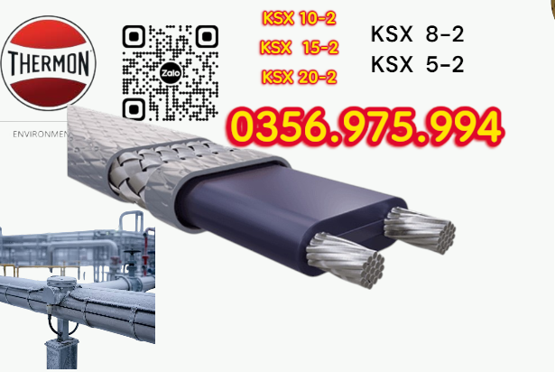 dây gia nhiệt thermon, htsx 20-2 oj, bsx 10 -2 foj, ksx 15-2 oj, Electric heat tracing, Self Regulaing Heating Cables Thermon, Heat Trace, Heat tracing, dây điện trở nhiệt, cáp sấy, cáp sưởi,