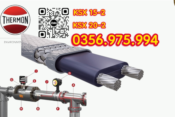 dây gia nhiệt thermon, htsx 20-2 oj, bsx 10 -2 foj, ksx 15-2 oj, Electric heat tracing, Self Regulaing Heating Cables Thermon, Heat Trace, Heat tracing, dây điện trở nhiệt, cáp sấy, cáp sưởi,