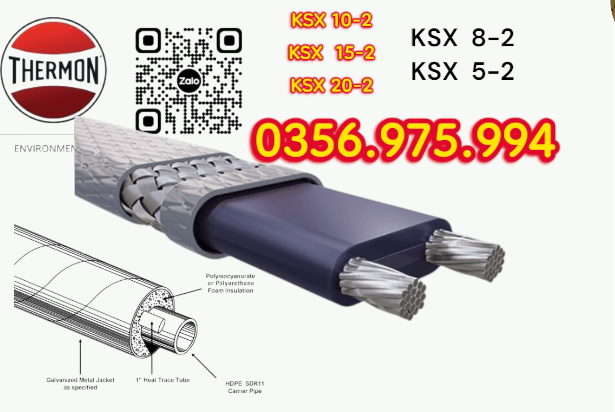 dây gia nhiệt thermon, htsx 20-2 oj, bsx 10 -2 foj, ksx 15-2 oj, Electric heat tracing, Self Regulaing Heating Cables Thermon, Heat Trace, Heat tracing, dây điện trở nhiệt, cáp sấy, cáp sưởi,