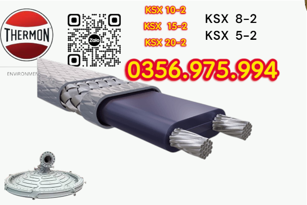 dây gia nhiệt thermon, htsx 20-2 oj, bsx 10 -2 foj, ksx 15-2 oj, Electric heat tracing, Self Regulaing Heating Cables Thermon, Heat Trace, Heat tracing, dây điện trở nhiệt, cáp sấy, cáp sưởi,