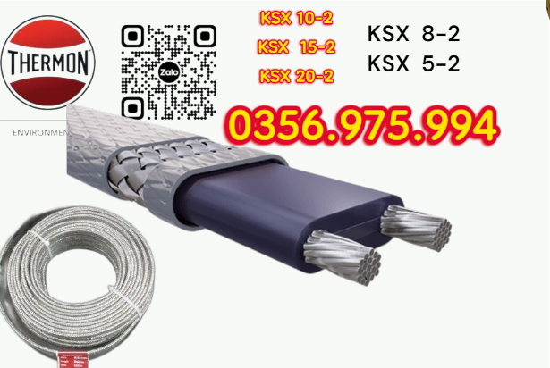 dây gia nhiệt thermon, htsx 20-2 oj, bsx 10 -2 foj, ksx 15-2 oj, Electric heat tracing, Self Regulaing Heating Cables Thermon, Heat Trace, Heat tracing, dây điện trở nhiệt, cáp sấy, cáp sưởi,