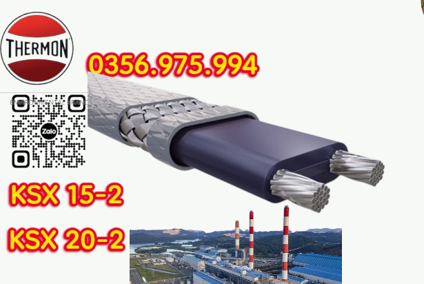 KSX 15-2 và phụ kiện 1 dây gia nhiệt thermon, htsx 20-2 oj, bsx 10 -2 foj, ksx 15-2 oj, Electric heat tracing, Self Regulaing Heating Cables Thermon, Heat Trace, Heat tracing, dây điện trở nhiệt, cáp sấy, cáp sưởi,