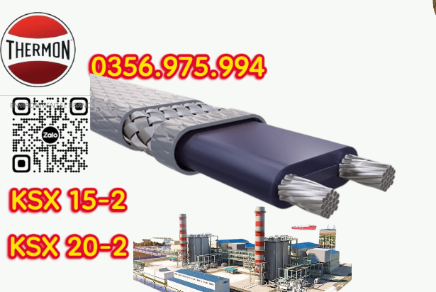 KSX 15-2 và phụ kiện 1 dây gia nhiệt thermon, htsx 20-2 oj, bsx 10 -2 foj, ksx 15-2 oj, Electric heat tracing, Self Regulaing Heating Cables Thermon, Heat Trace, Heat tracing, dây điện trở nhiệt, cáp sấy, cáp sưởi,