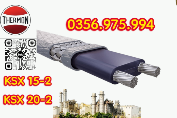 KSX 15-2 và phụ kiện 1 dây gia nhiệt thermon, htsx 20-2 oj, bsx 10 -2 foj, ksx 15-2 oj, Electric heat tracing, Self Regulaing Heating Cables Thermon, Heat Trace, Heat tracing, dây điện trở nhiệt, cáp sấy, cáp sưởi,