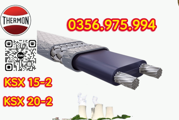 Dây gia nhiệt Thermon KSX 15-2 công nghệ Self-Regulating Heat Tracing 2 KSX 15-2 và phụ kiện 1 dây gia nhiệt thermon, htsx 20-2 oj, bsx 10 -2 foj, ksx 15-2 oj, Electric heat tracing, Self Regulaing Heating Cables Thermon, Heat Trace, Heat tracing, dây điện trở nhiệt, cáp sấy, cáp sưởi,