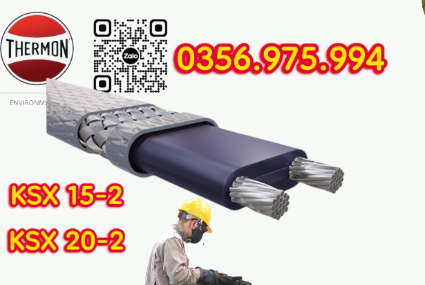 KSX 15-2 và phụ kiện 1 dây gia nhiệt thermon, htsx 20-2 oj, bsx 10 -2 foj, ksx 15-2 oj, Electric heat tracing, Self Regulaing Heating Cables Thermon, Heat Trace, Heat tracing, dây điện trở nhiệt, cáp sấy, cáp sưởi,