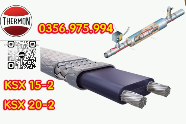 KSX 15-2 và phụ kiện 1 dây gia nhiệt thermon, htsx 20-2 oj, bsx 10 -2 foj, ksx 15-2 oj, Electric heat tracing, Self Regulaing Heating Cables Thermon, Heat Trace, Heat tracing, dây điện trở nhiệt, cáp sấy, cáp sưởi,