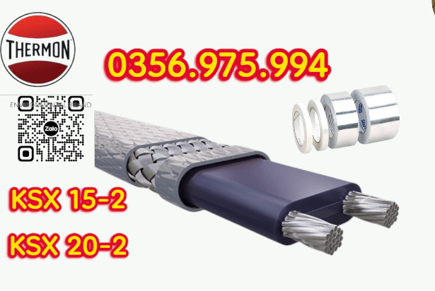 KSX 15-2 và phụ kiện 1 dây gia nhiệt thermon, htsx 20-2 oj, bsx 10 -2 foj, ksx 15-2 oj, Electric heat tracing, Self Regulaing Heating Cables Thermon, Heat Trace, Heat tracing, dây điện trở nhiệt, cáp sấy, cáp sưởi,
